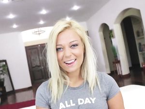 Hot As Hell Blonde Stepsister Likes Your Dick