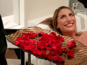 Handcuffed Hottie August Ames Gets Hardcore Fucked